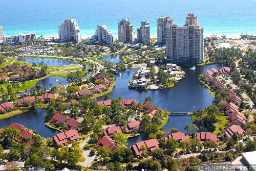 Fully remodeled lake front end unit with 6 seat GOLF CART - image 34