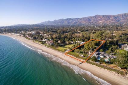 New Listing! Palatial Beachfront Estate With Casita Home