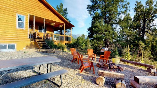 Africa Decorated Cabin Breakfast Deck overlooking the Canyon! - image 30