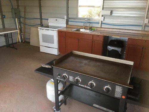 Pavilion and Glamping Village 3 Cabins Tipi Wagon Kitchen - image 13