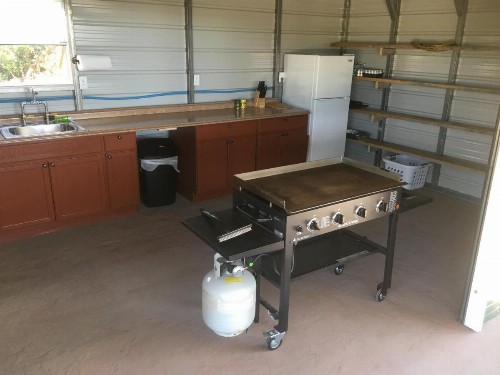 Pavilion and Glamping Village 3 Cabins Tipi Wagon Kitchen - image 14