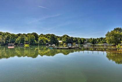 Waterfront Lake Norman Home with Dock and Boat Ramp