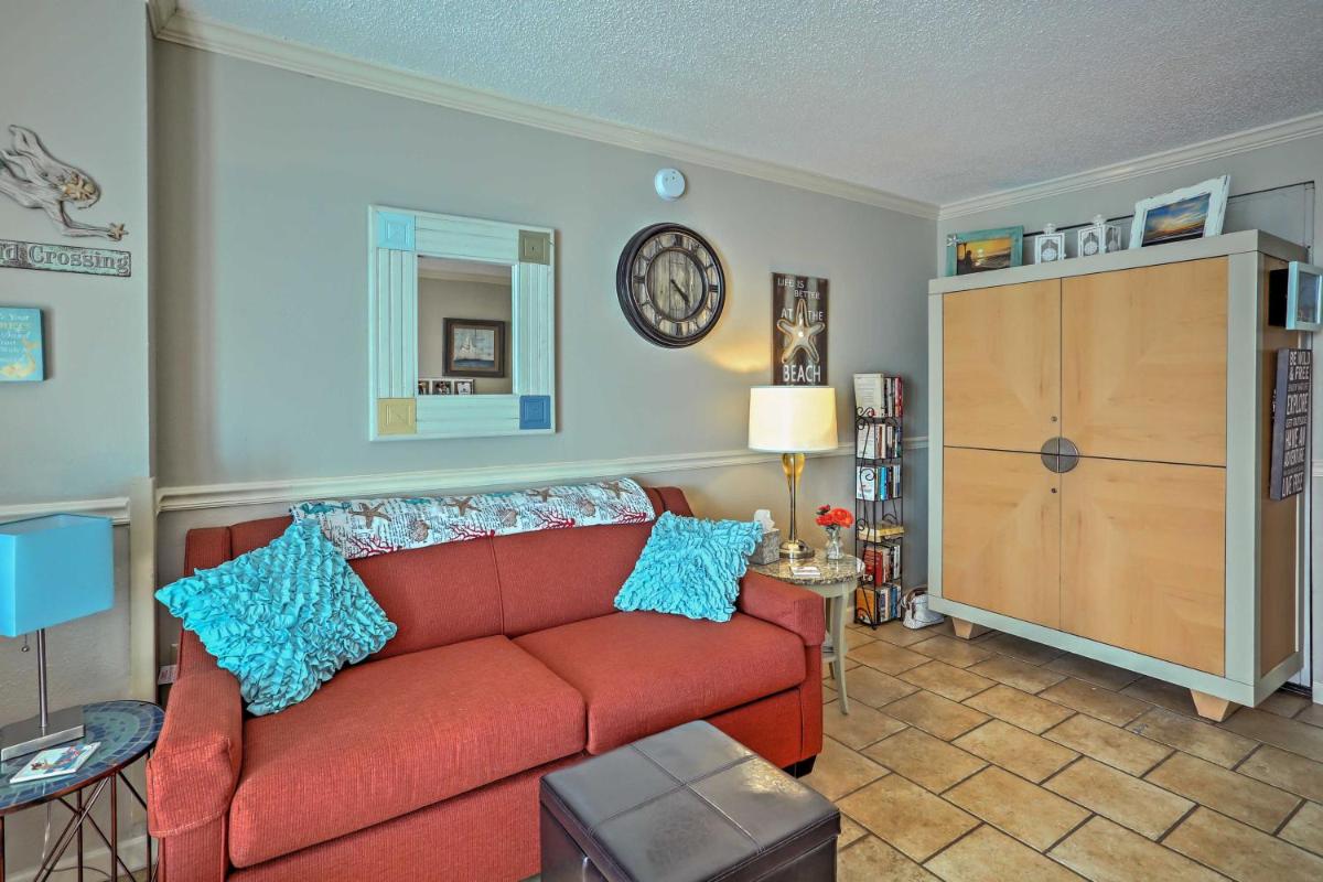 Cozy Myrtle Beach Condo with Ocean View and Pool Access - image 6