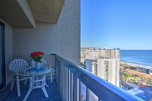 Myrtle Beach Condo with Ocean Views - Walk to Beach! - image 3