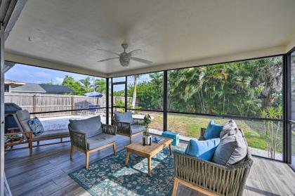 Chic Beach House with Lanai and Private Yard Naples Florida