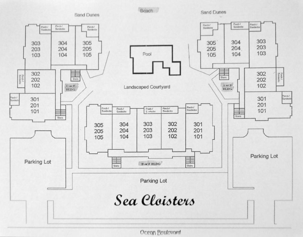 Sea Cloisters 302D Condo - main image