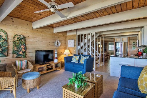 Nautical Beachfront Condo with Deck and Ocean Views! - image 6
