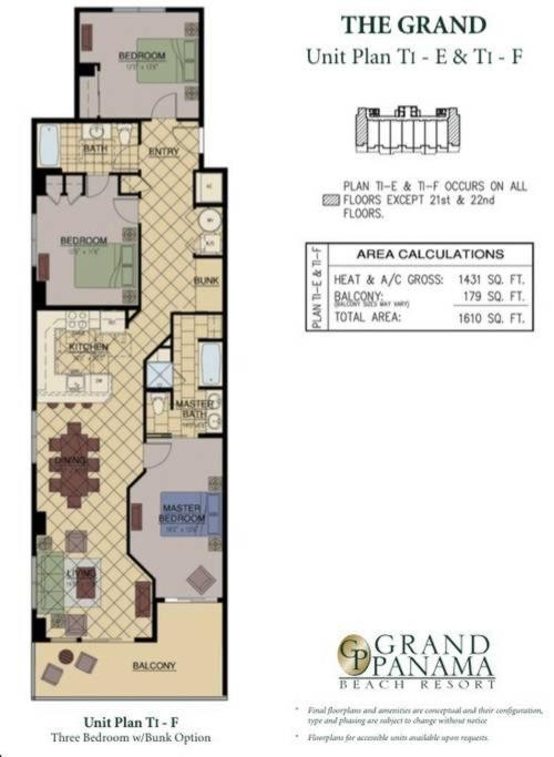 Grand Panama 1-1201 3-bed - image 42