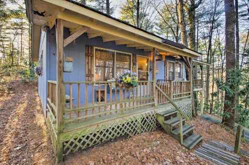 Charming Hendersonville Cottage with Porches and Views! - image 6