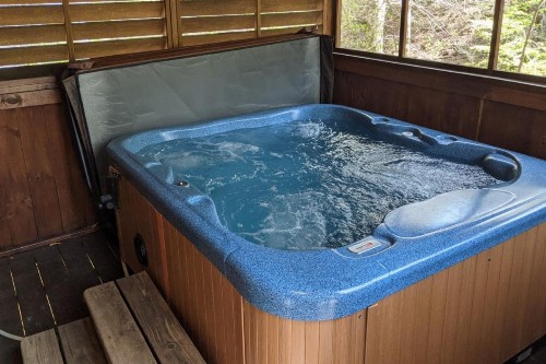 Secluded Creekside Retreat with Private Hot Tub cabin - image 11