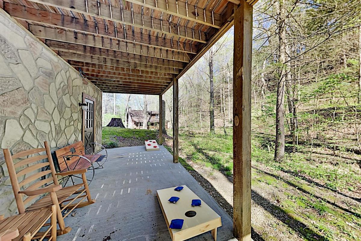 Secluded Creekside Retreat with Private Hot Tub cabin - main image