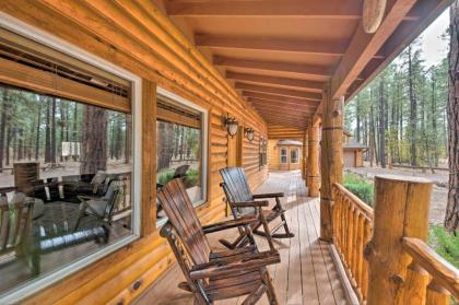 Luxe Cabin with Game Room 1 Mi to Rainbow Lake!