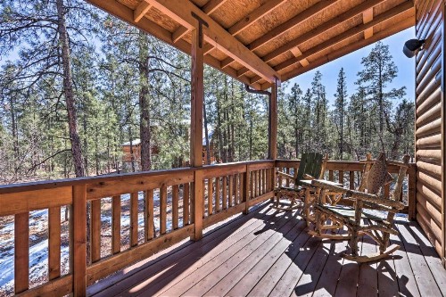 Cozy High Country Log Cabin Hike Fish Golf Ski - image 12