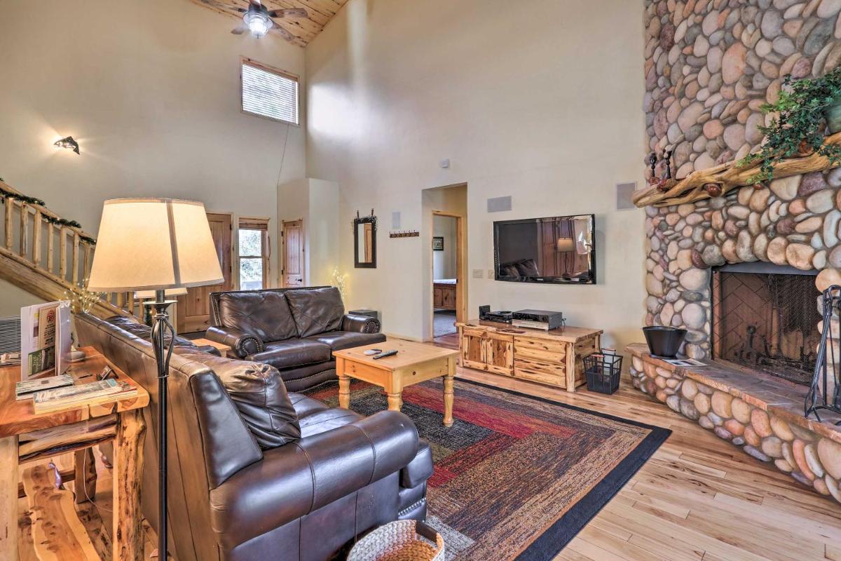Cozy High Country Log Cabin Hike Fish Golf Ski - image 7
