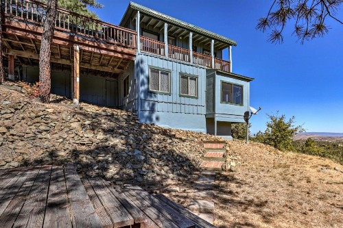 Prescott Cabin with Deck and Mtn Views 4 Mi Downtown! - image 12