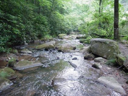 Wolf Creek - Secluded Log Cabin Overlooking Creek near Boone NC