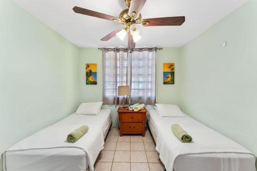 Two bedroom villa Penthouse rooftop terrace steps from Sandy Beach PRV 301Sandy Beach and the west - image 13