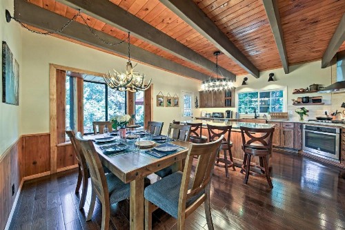 Remodeled Lake Arrowhead Mountain House with Deck! - image 10