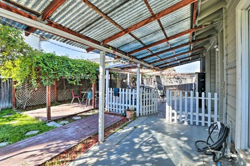 Central San Jose Home with Yard Pergola and Gym! - image 10