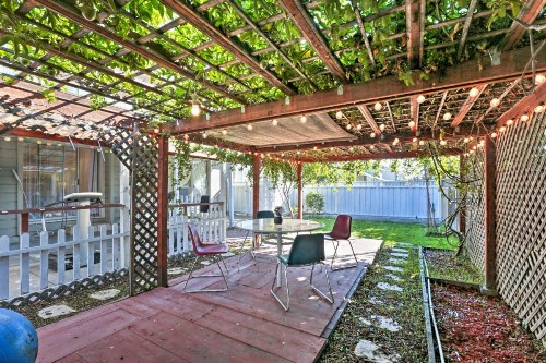 Central San Jose Home with Yard Pergola and Gym! - image 13