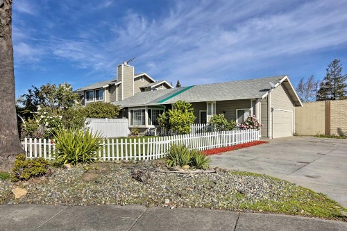 Central San Jose Home with Yard Pergola and Gym! - image 6