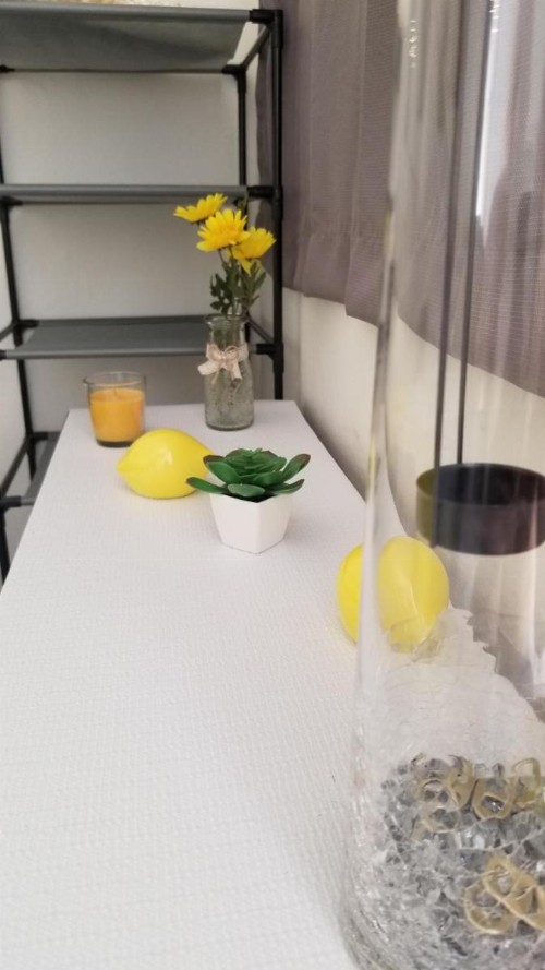 Yellow-Gray Tropical Studio - image 5