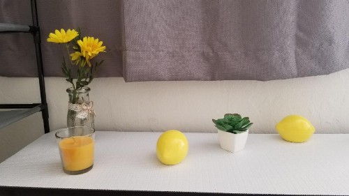 Yellow-Gray Tropical Studio - image 6