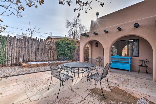 NEW! Adobe House w/ Patio - Walk to Plaza & Shops!