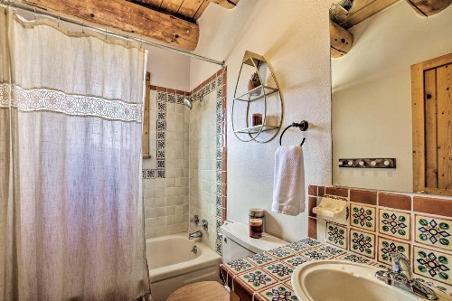 Authentic Santa Fe Adobe Home with Desert Views - image 8