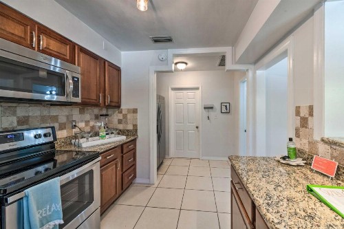 Mid-Mod Coastal Home with Pool 1 Mi to Beach - image 9