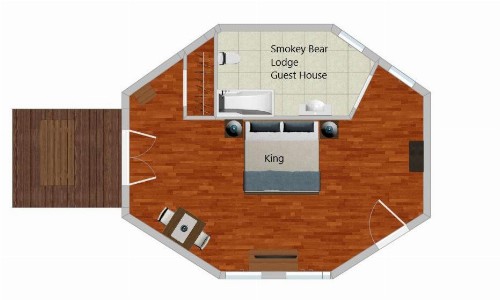 Smoky Bear Lodge with Guest House - image 17