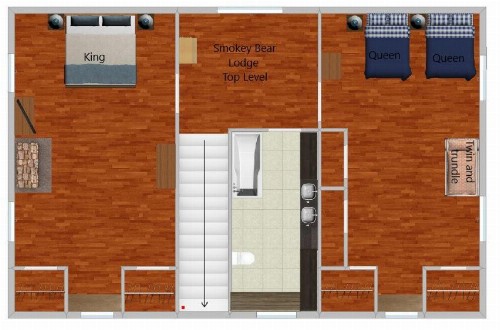 Smoky Bear Lodge with Guest House - image 41