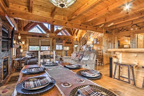 Smoky Mtn Family Cabin with Mtn Views Deck and Grill! - image 10