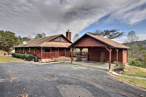 Luxe Cabin with Covered Pool and Smoky Mountain Vistas! - image 5