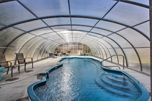 Luxe Cabin with Covered Pool and Smoky Mountain Vistas! - image 9