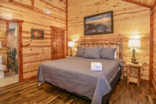 SmokyStays Indoor Pool Cabin - image 8