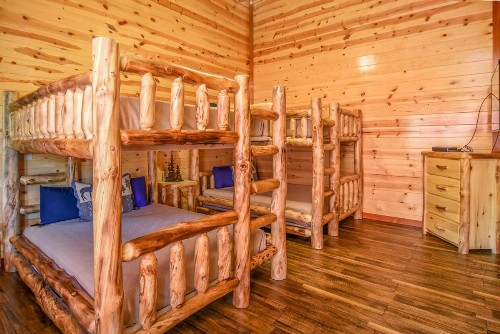SmokyStays Indoor Pool Cabin - image 9