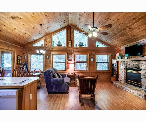 Romantic Mountain Shanty with Hot Tub and Fireplace - image 11