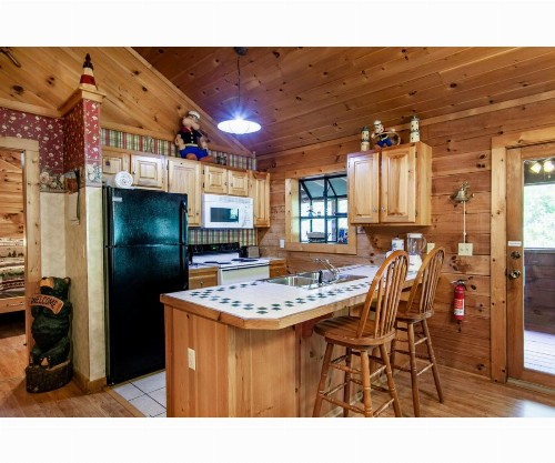 Romantic Mountain Shanty with Hot Tub and Fireplace - image 7