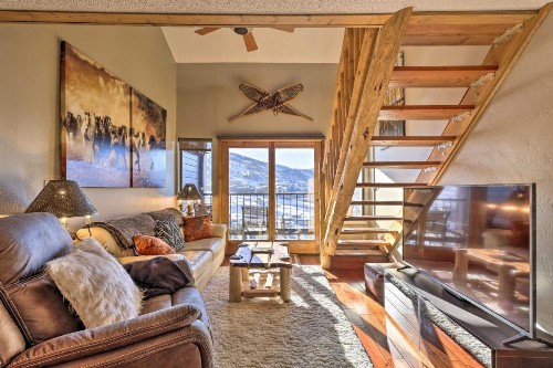 Steamboat Ski Getaway with Balcony and Mtn Views! - image 1