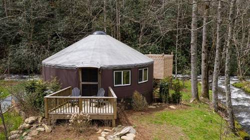 Lake Nantahala-Smoky Mountain-Yurts - image 6