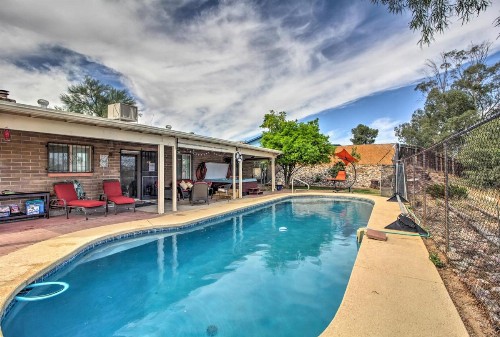 Pet-Friendly Tucson Home with Heated Pool and Hot Tub