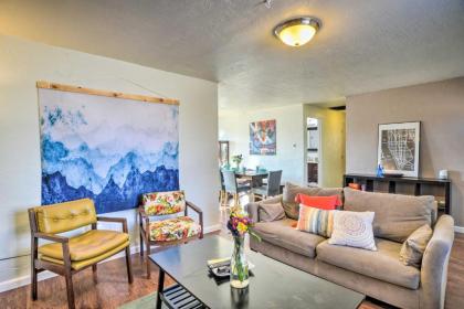 Vibrant ABQ Adobe Den with Patio   Walk to Park