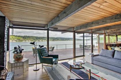 Waterfront Port Orchard Home with Furnished Deck