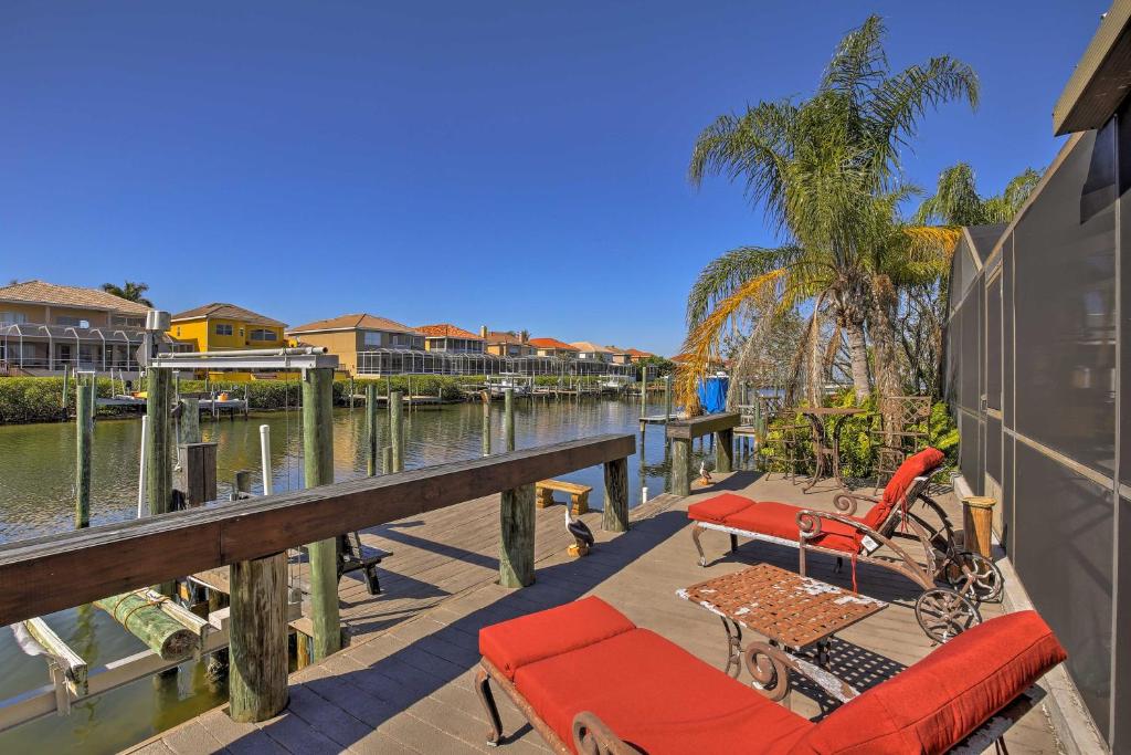 Tropical Apollo Beach House with Heated Pool and Dock! - image 3