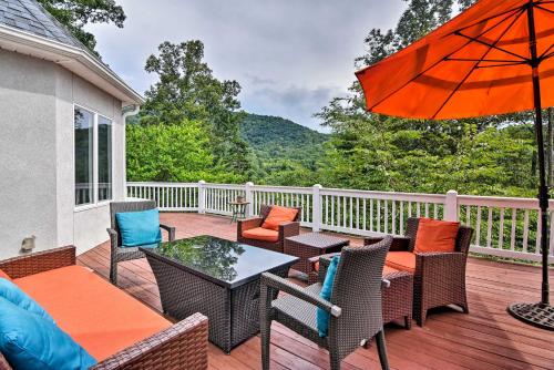 Asheville Home with Hot Tub and Lavish Game Room! - main image