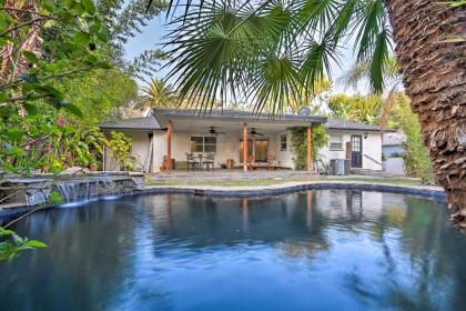 Bakersfield Oasis Sweet tropical Pool Setup California