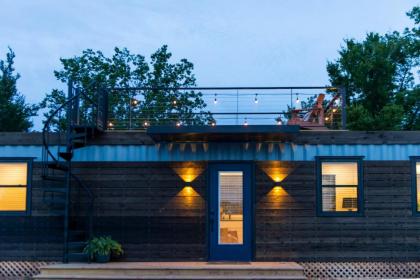 La Casita Shipping Container House Near magnoliaBaylor Bellmead Texas