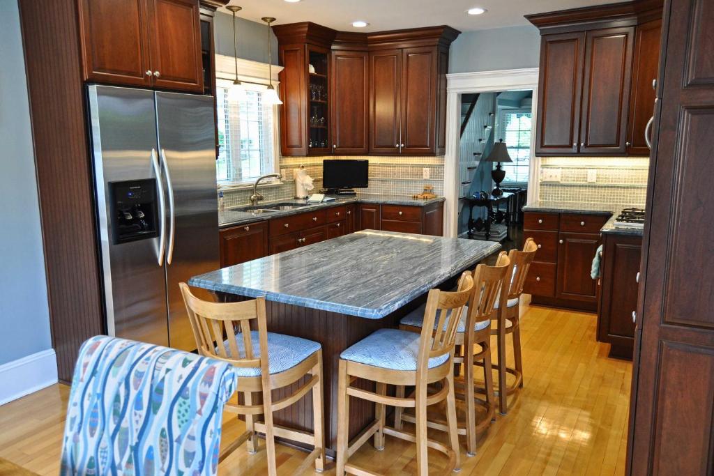 Elegant Belmar Home with Porch - 3 Blocks to Beach! - main image