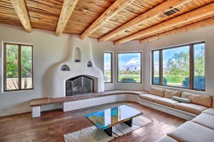 Luxe Adobe Retreat with Mountain and Golf Course Views!